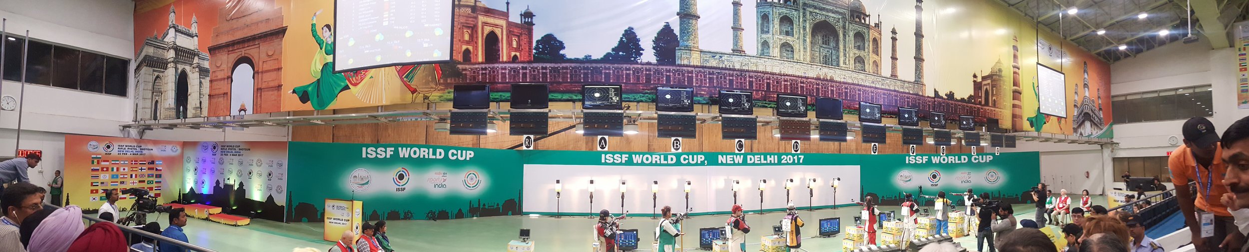 The Venue for the World Cup & the amazing backdrop