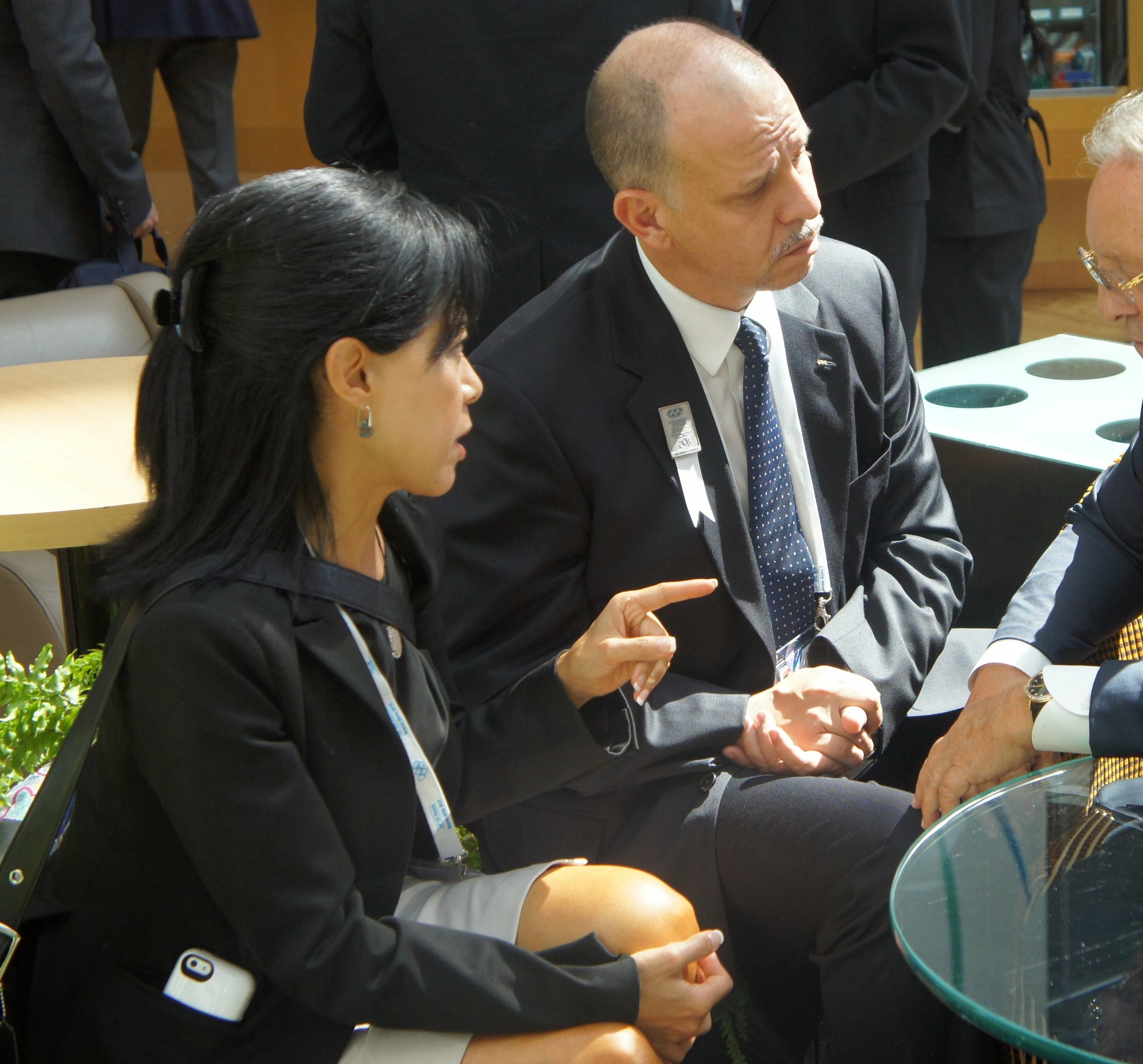 Consecutive interpretation at Buenos Aires IOC Session
