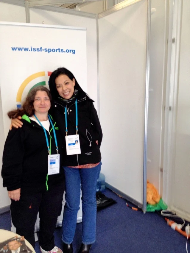 This is Rosita from Wales. She was one of the volunteers at our Olympic venue during the London 2012 Olympic Games. She didn’t have to get used to me touching her…maybe the Welsh are warm like that because she would come a hug me every morning when I arrived at the office.