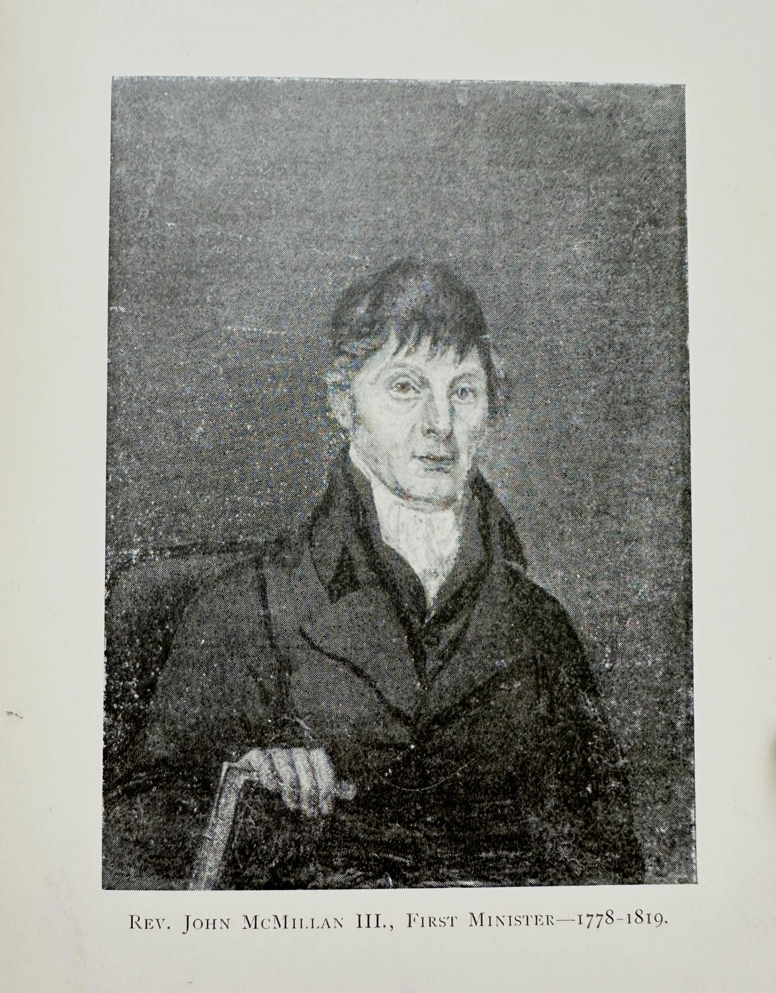 John McMillan’s Dying Letter to his Flock, 1819.