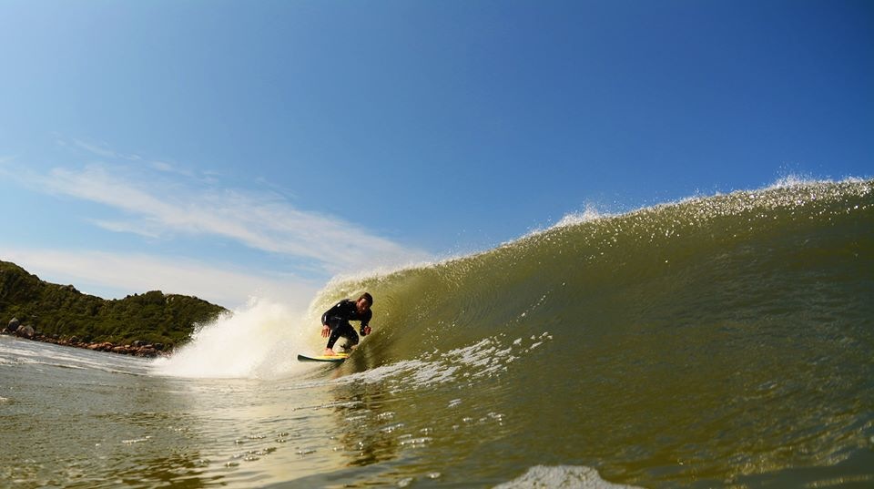Duas de minhas primeiras fotos de surf. A de cima, na Praia Brava e essa na Guarda do Embaú.