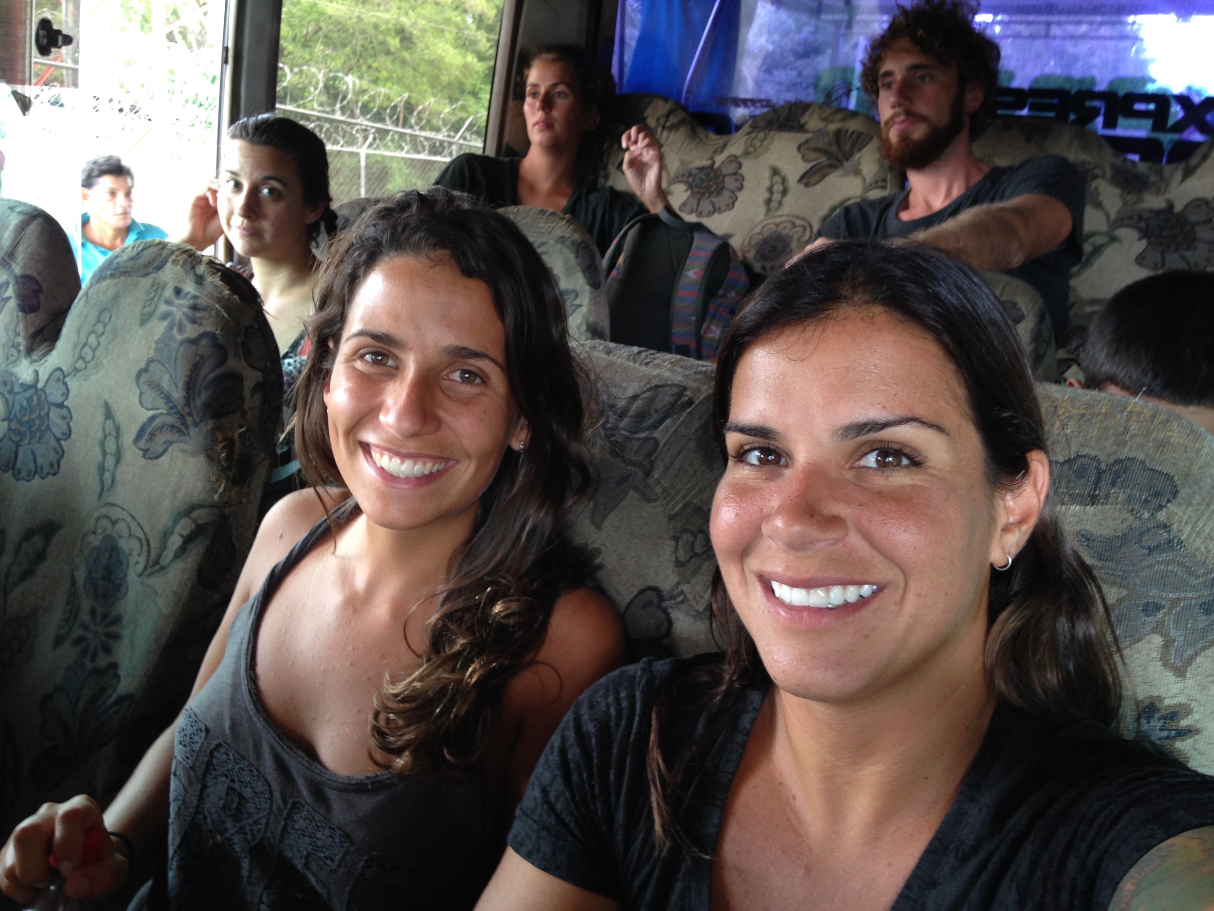 Indo de primeira classe para Santa Catalina! Só que nunca!