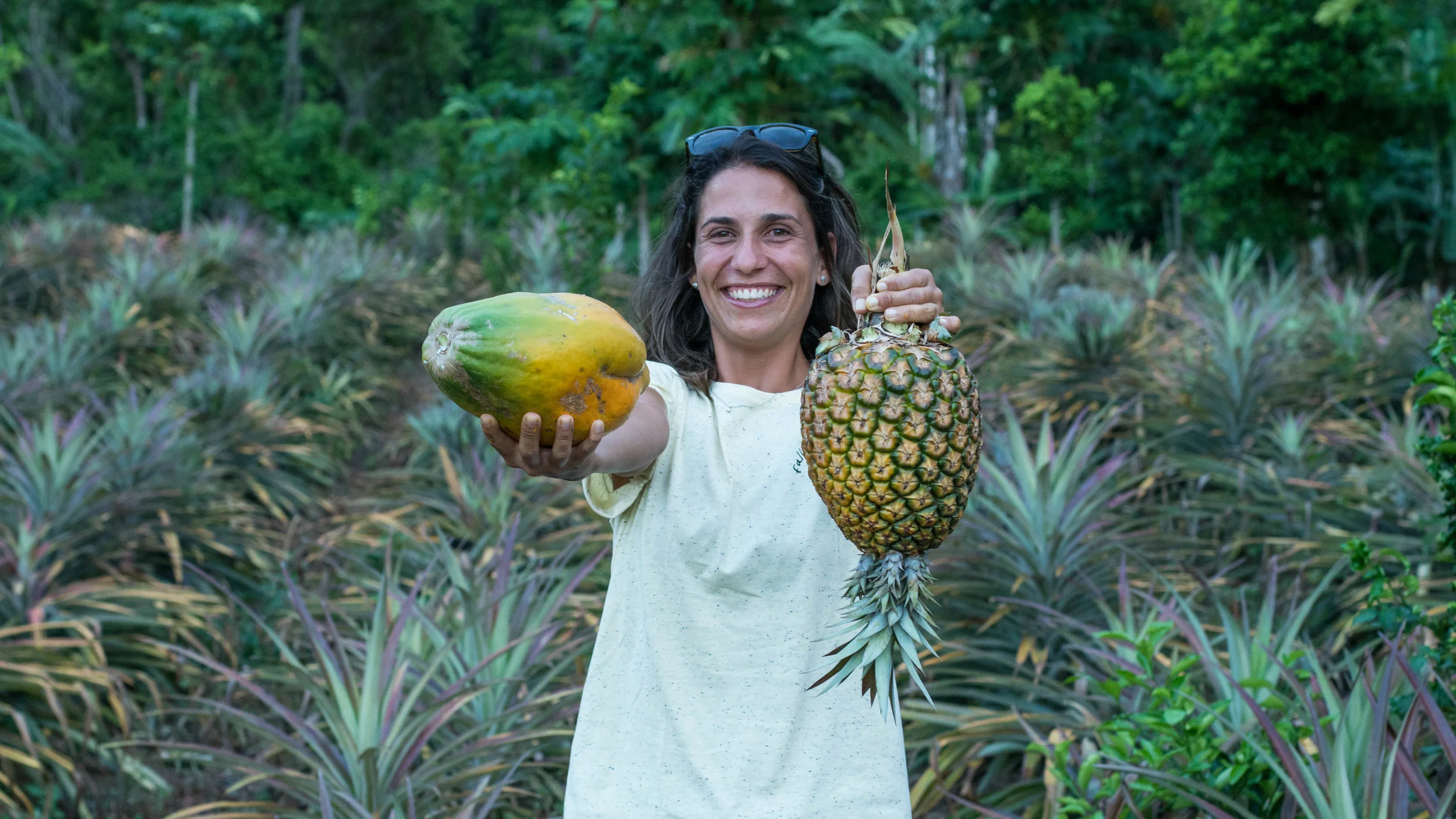  Papaya y piña 