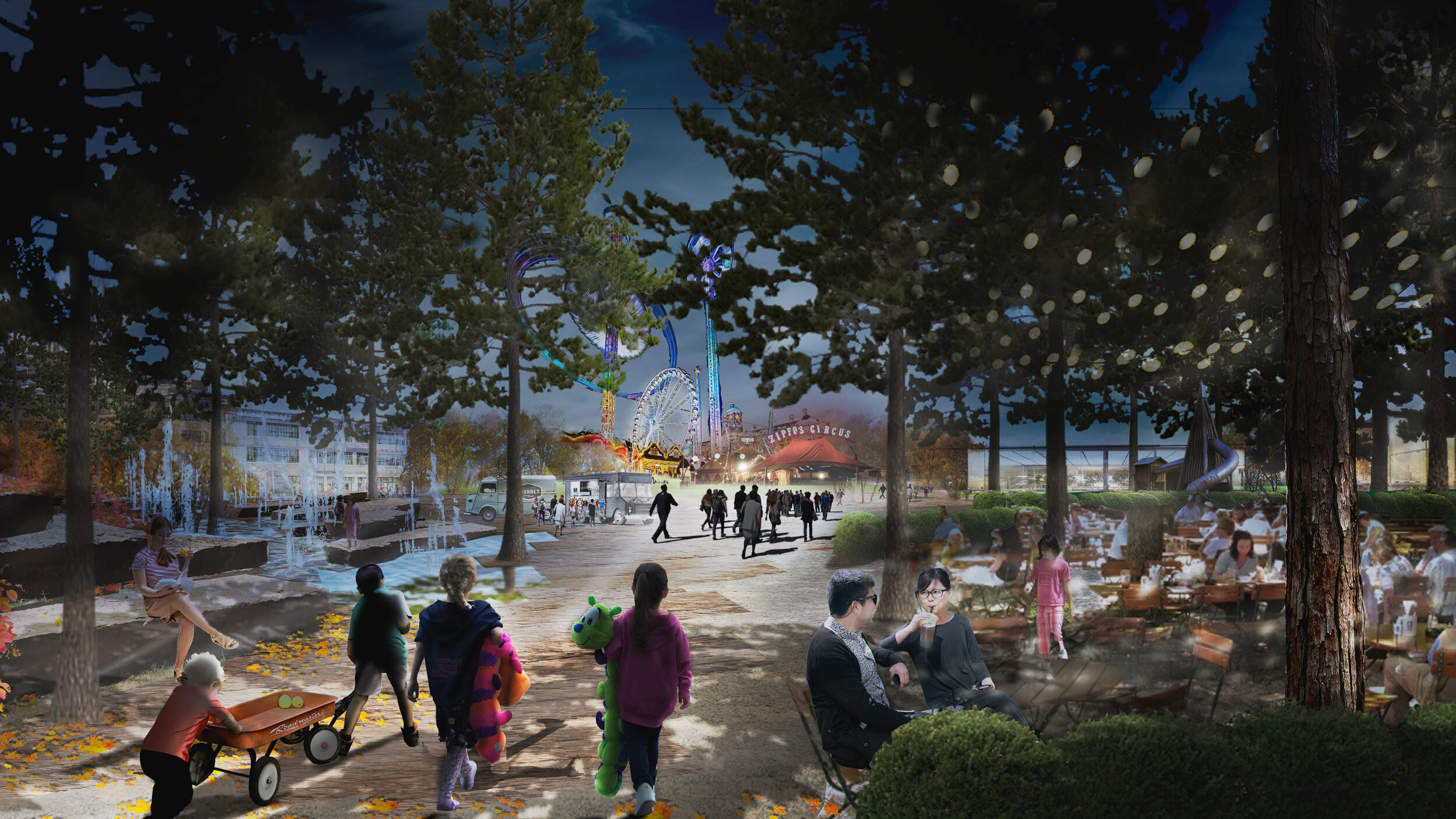 Jones Center Framework Plan, Springdale, AR