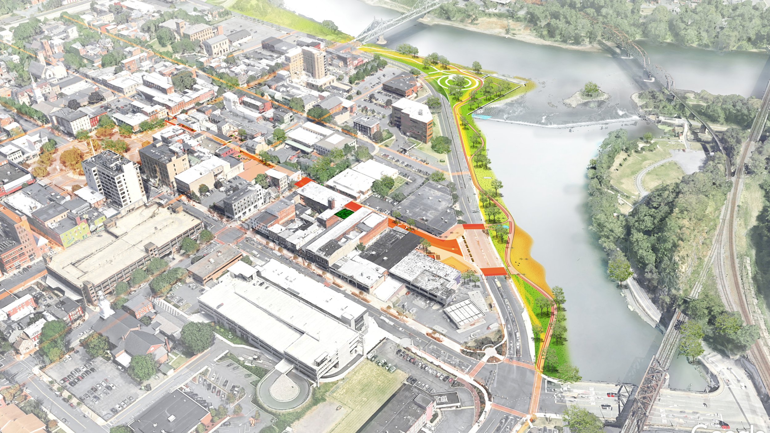 Regrow the Grid - Historic Easton Streetscape Masterplan, PA