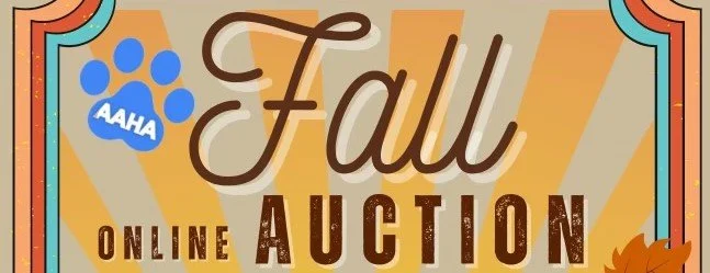 AAHA’s Fall Online Auction