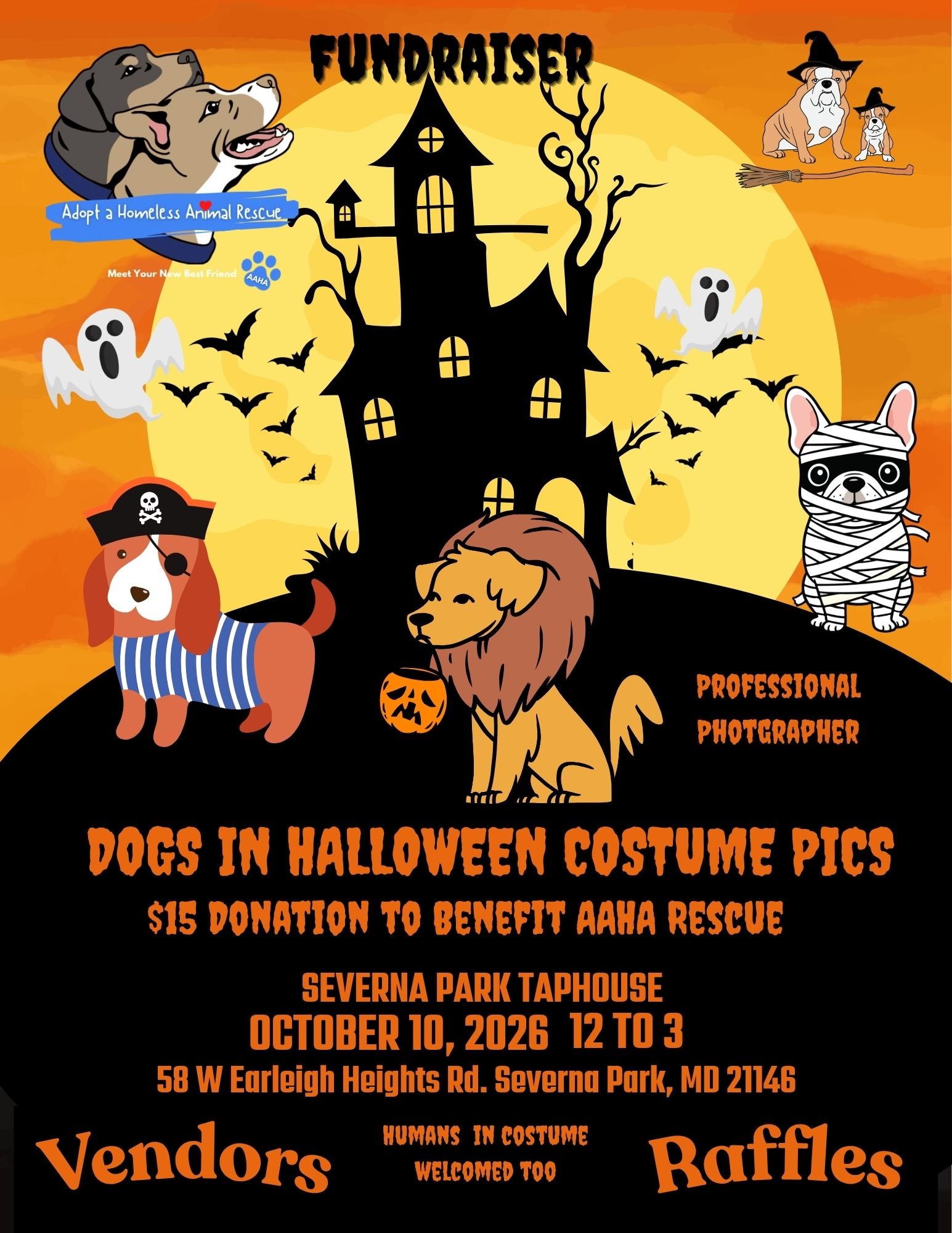 Dogs in Halloween Costume Pics