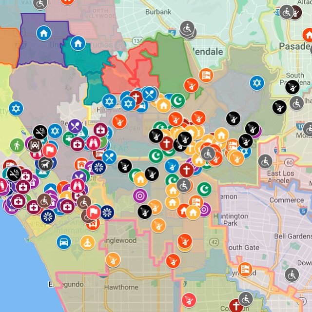 We have created a resource map for all the support facilities and agencies throughout the greater Los Angeles area. Find out how to access these for those in need. 

Come together to lift our unhoused neighbors up. #people #humanity #compassion #solu