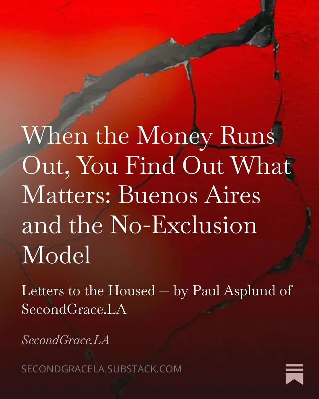 This week we looked at Buenos Aires.

Next week: Greater Manchester &mdash; and why LA's failure to keep young people housed is the most expensive mistake we're making.

Every week we find a city doing it differently. Every week the question is the s