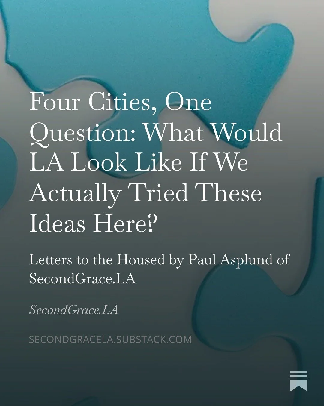 Four cities. Fewer resources than LA. All making real progress on homelessness.

This is the series closer &mdash; and it's the article where everything clicks into place.

Lisbon. Buenos Aires. Manchester. Santiago. None of them solved it. All of th