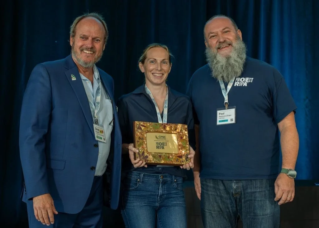 🏆 Incredibly proud of my colleague and Project Ropa&rsquo;s founder, Caitlin Adler.

Last week, Project Ropa received the Golden Arrow Award, the highest honor presented by the California Product Stewardship Council (CPSC), recognizing our work in p