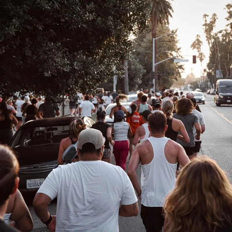 group training for LA Marathon