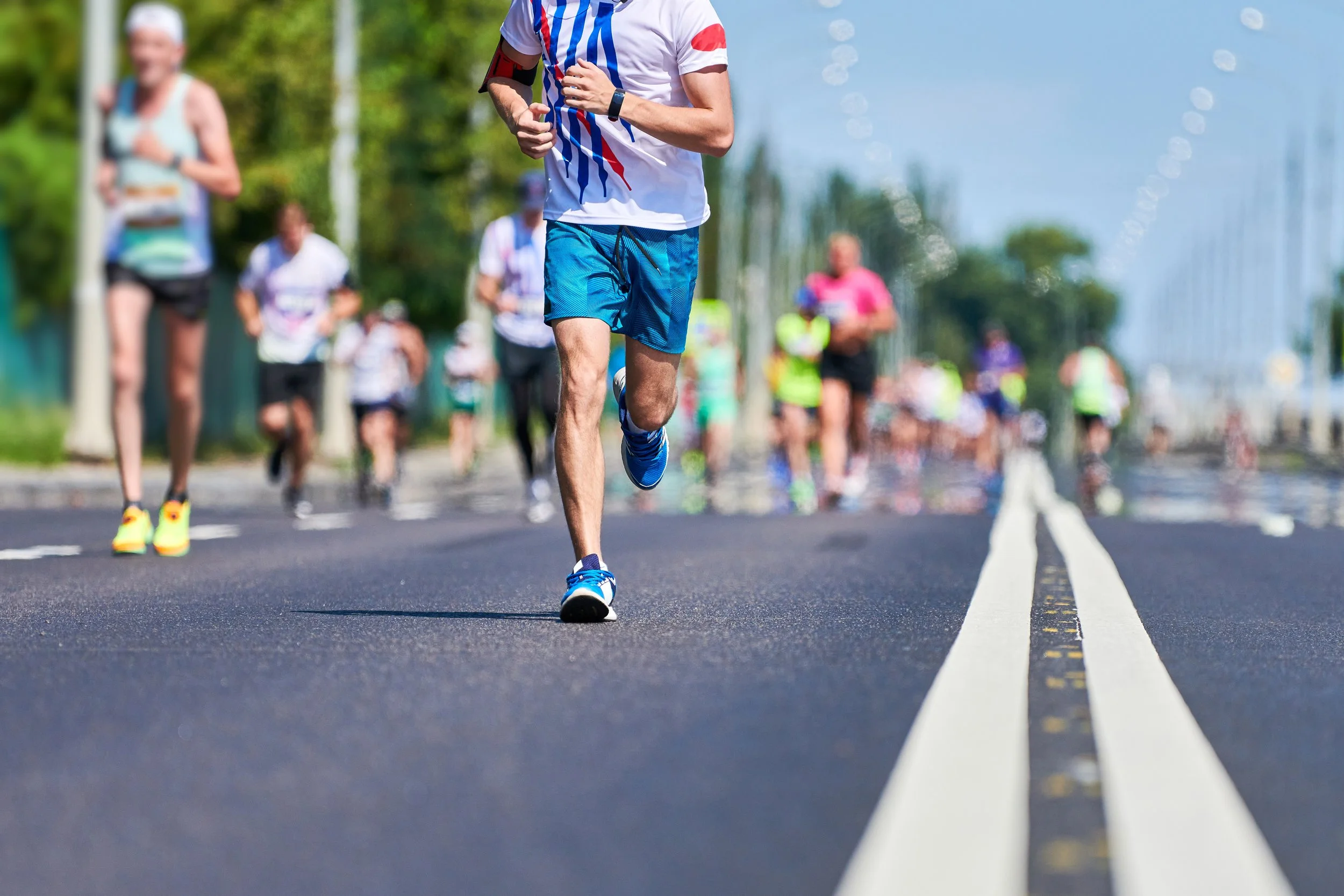 Runners in a marathon trying to set personal bests or achieve that bucket list goal of completing the LA Marathon