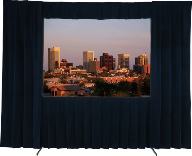 Deluxe Projection Screen Drape Kit - $55.00