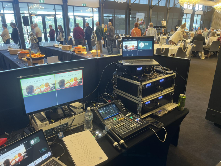 How to Connect Laptops, Teams, or Streaming to a Big Screen TV at Conferences&nbsp;