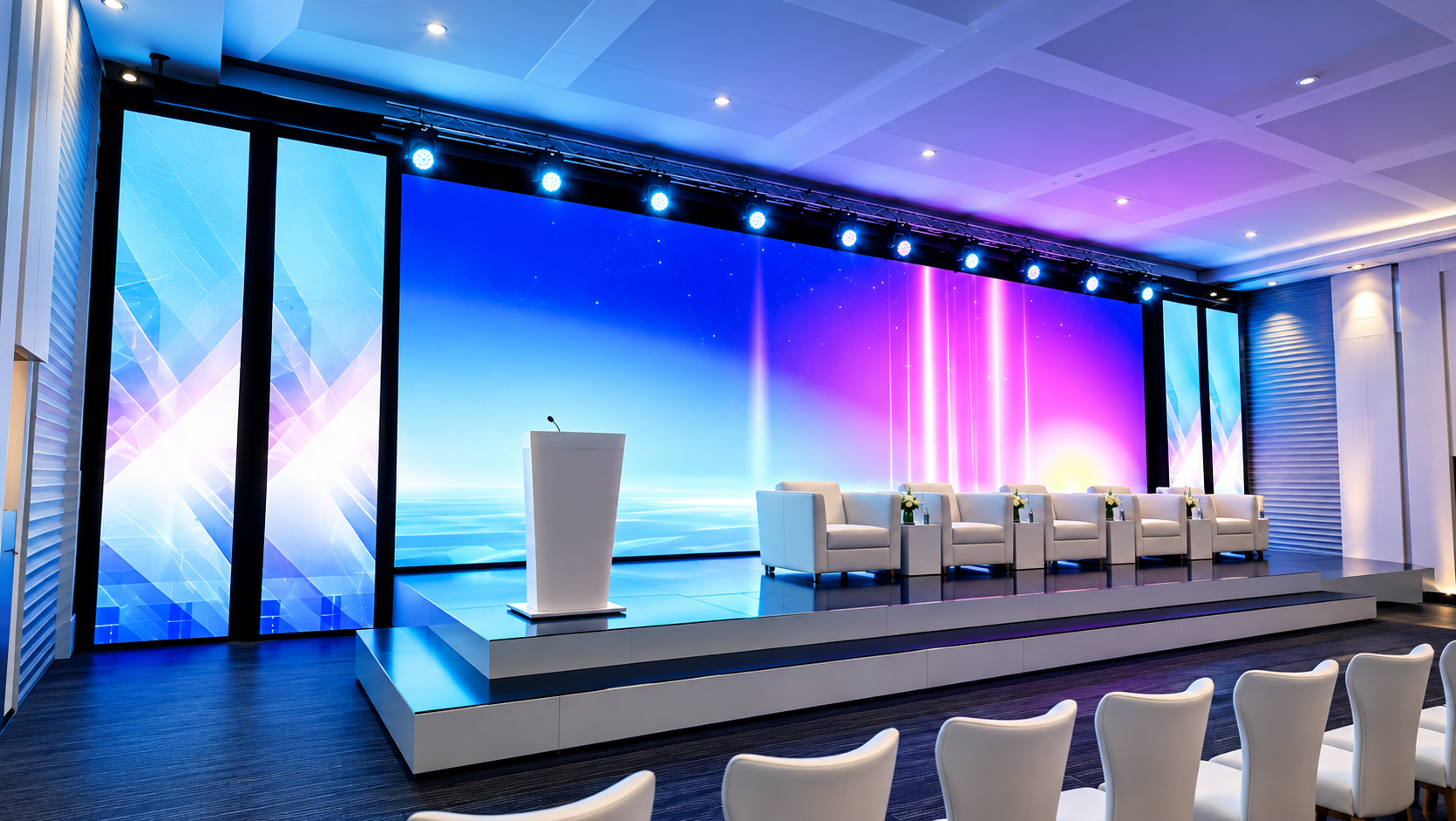 When is an LED Screen Better Than a Projector for Events?