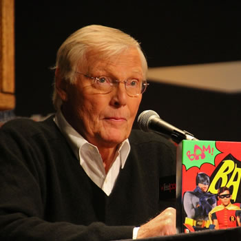 Adam West -- The Original Batman / image via newyorkcomiccon.com