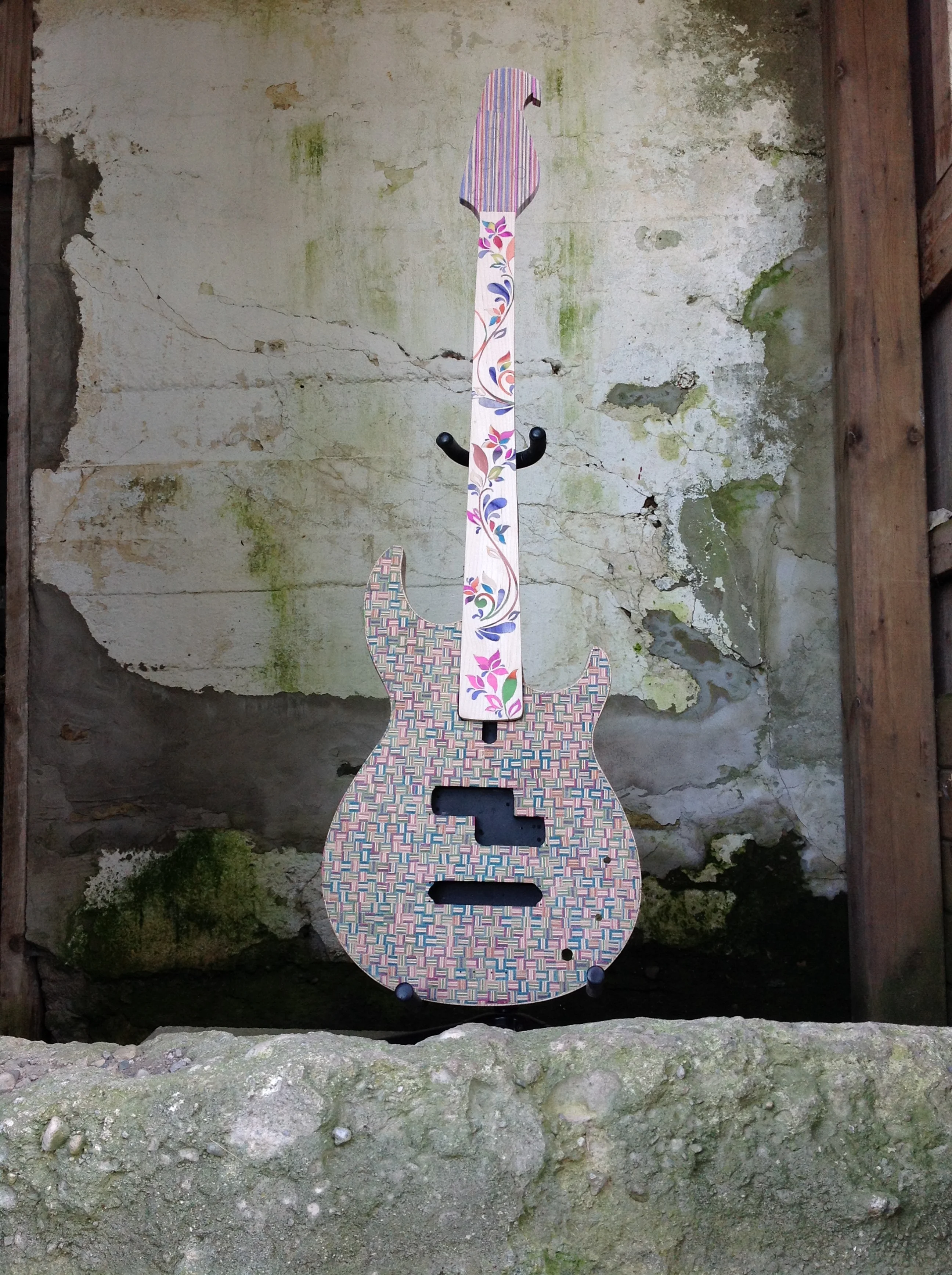 Recycled Skateboard Bass