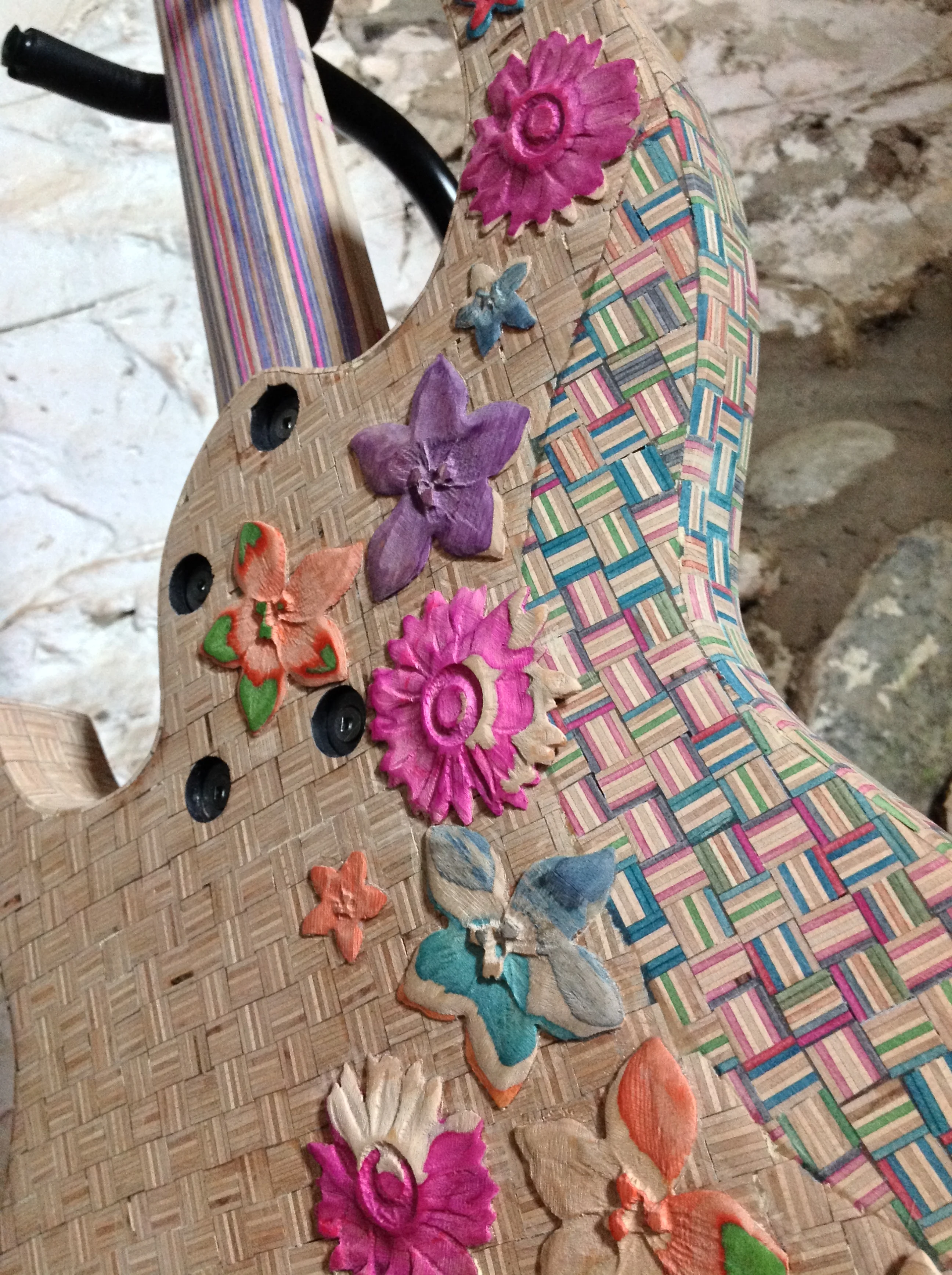 Recycled Skateboard Bass 