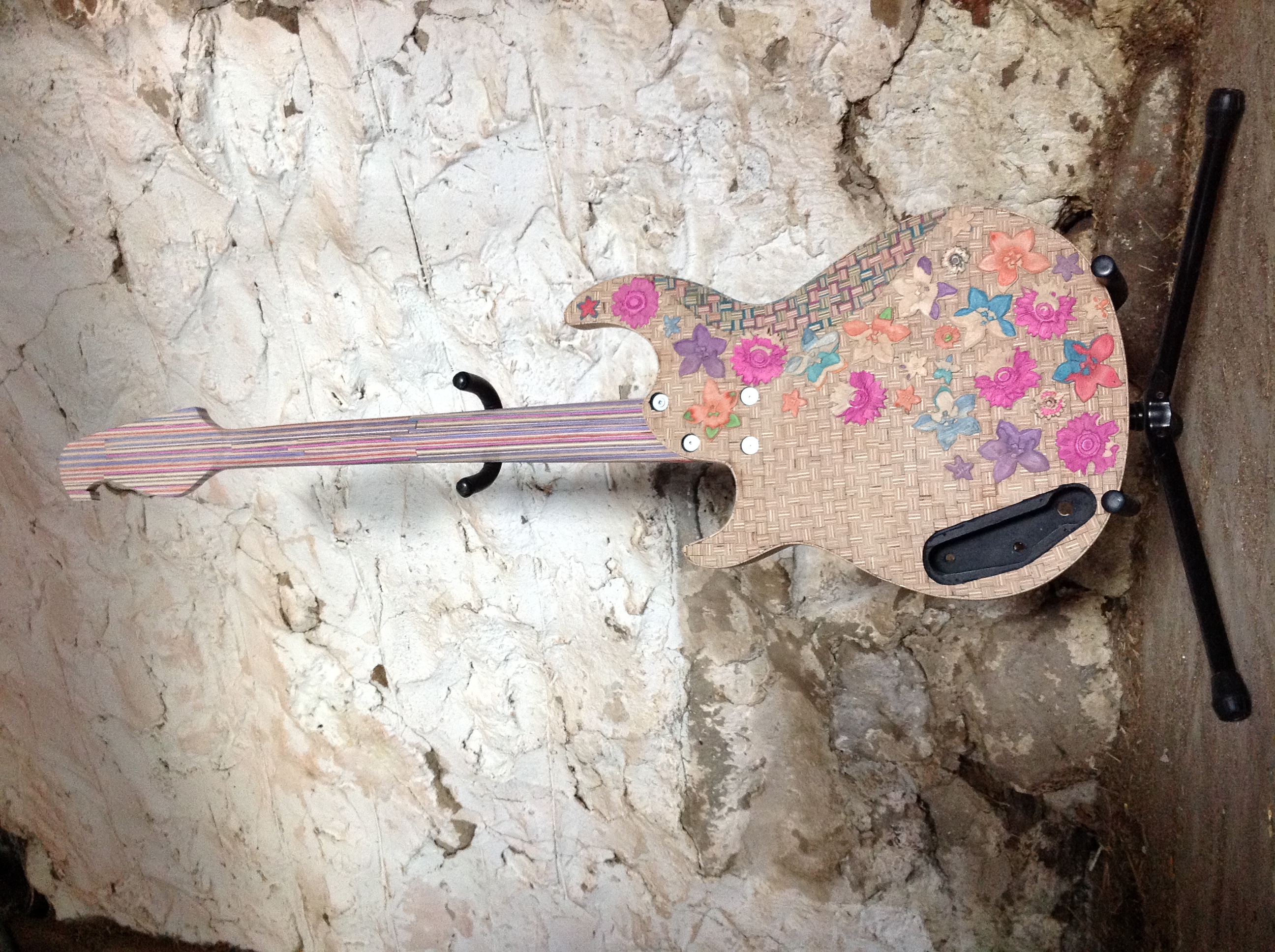 Recycled Skateboard Bass