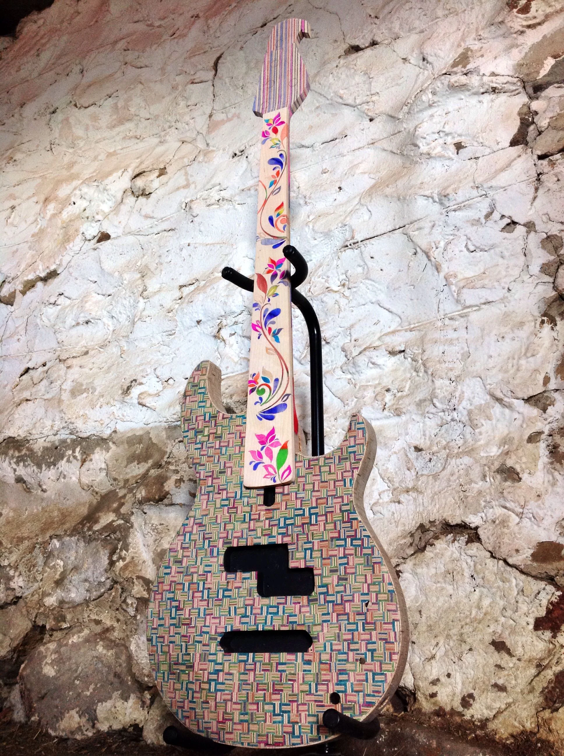 Recycled Skateboard Bass 