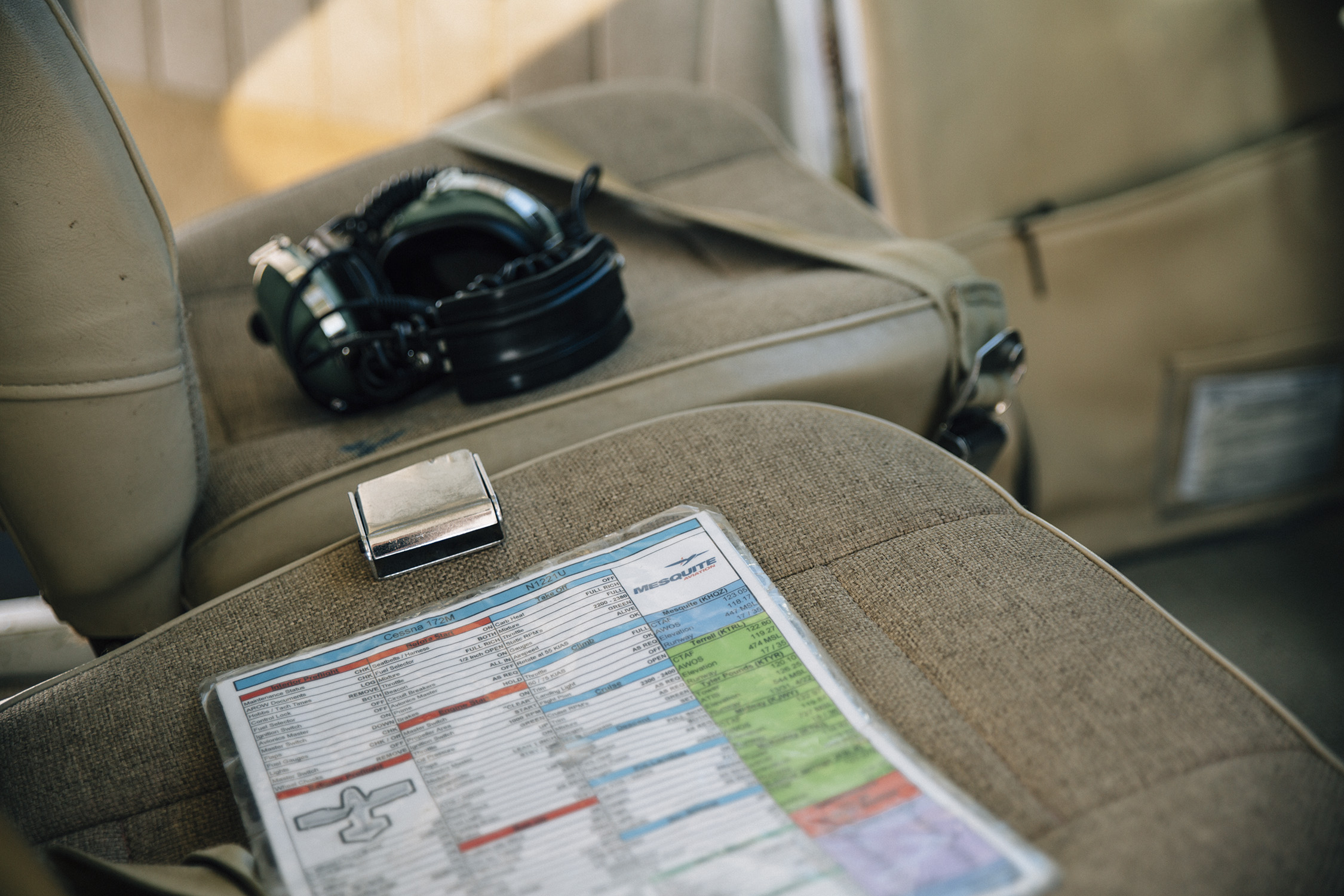 Pre-flight checklist