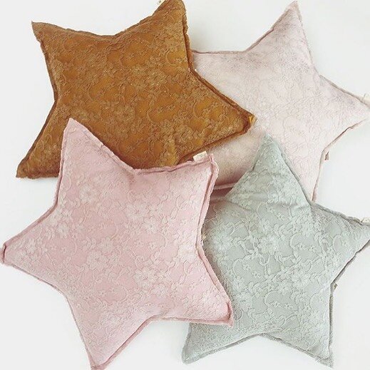 * SPECIAL *
Lace star cushion in both mini and small size.
Choice of dusty pink / powder / gold / silver grey
Mini : $12 + 10 freight (25cm)
Small: $15 + 10 freight (30cm)
DM us SOLD with your choice of colour, size with your name, email, address, an