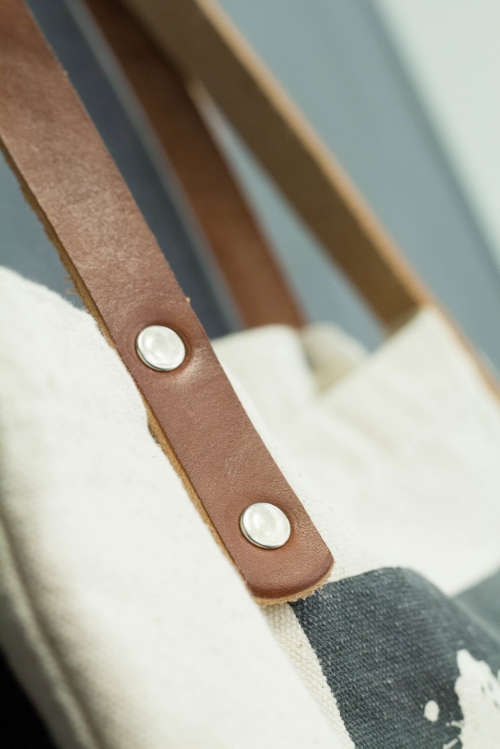 Leather Handles, detail