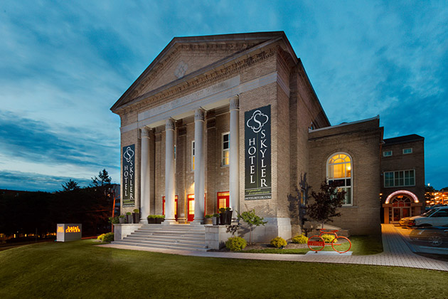 Skyler Hotel (Syracuse, NY), Former Synagogue