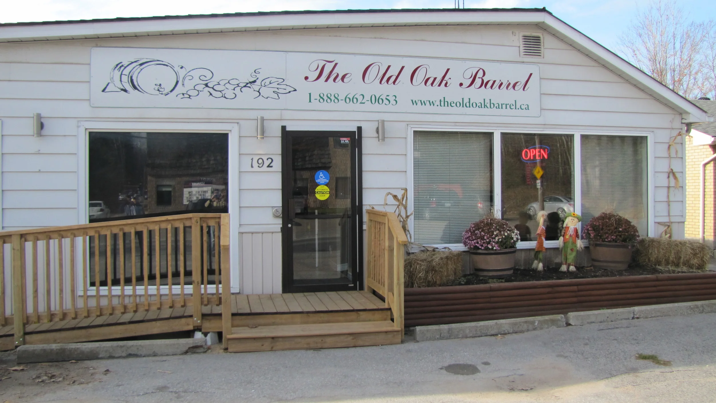 Meet the Old Oak Barrel!