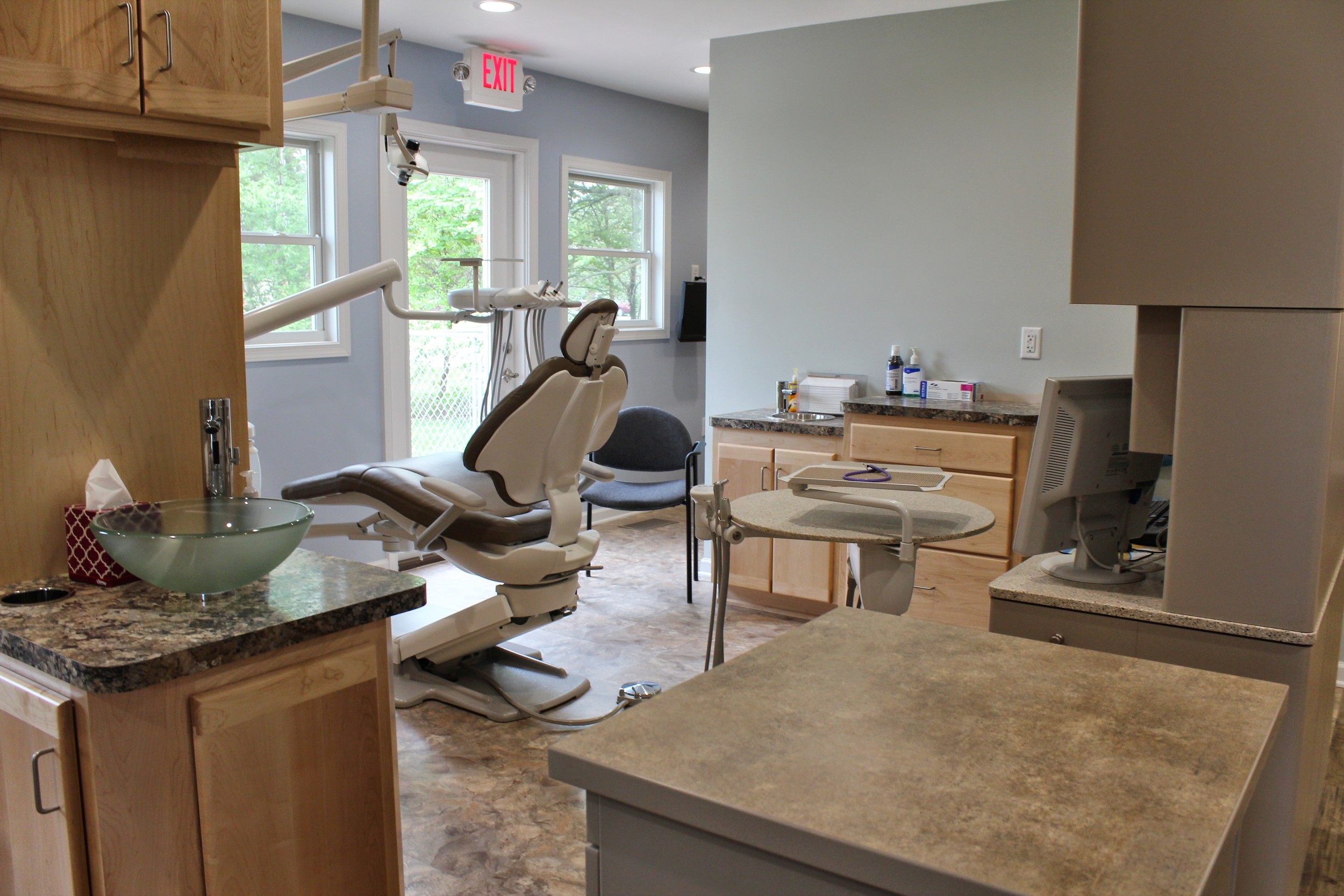 North River Dentistry renovation photos - operatory