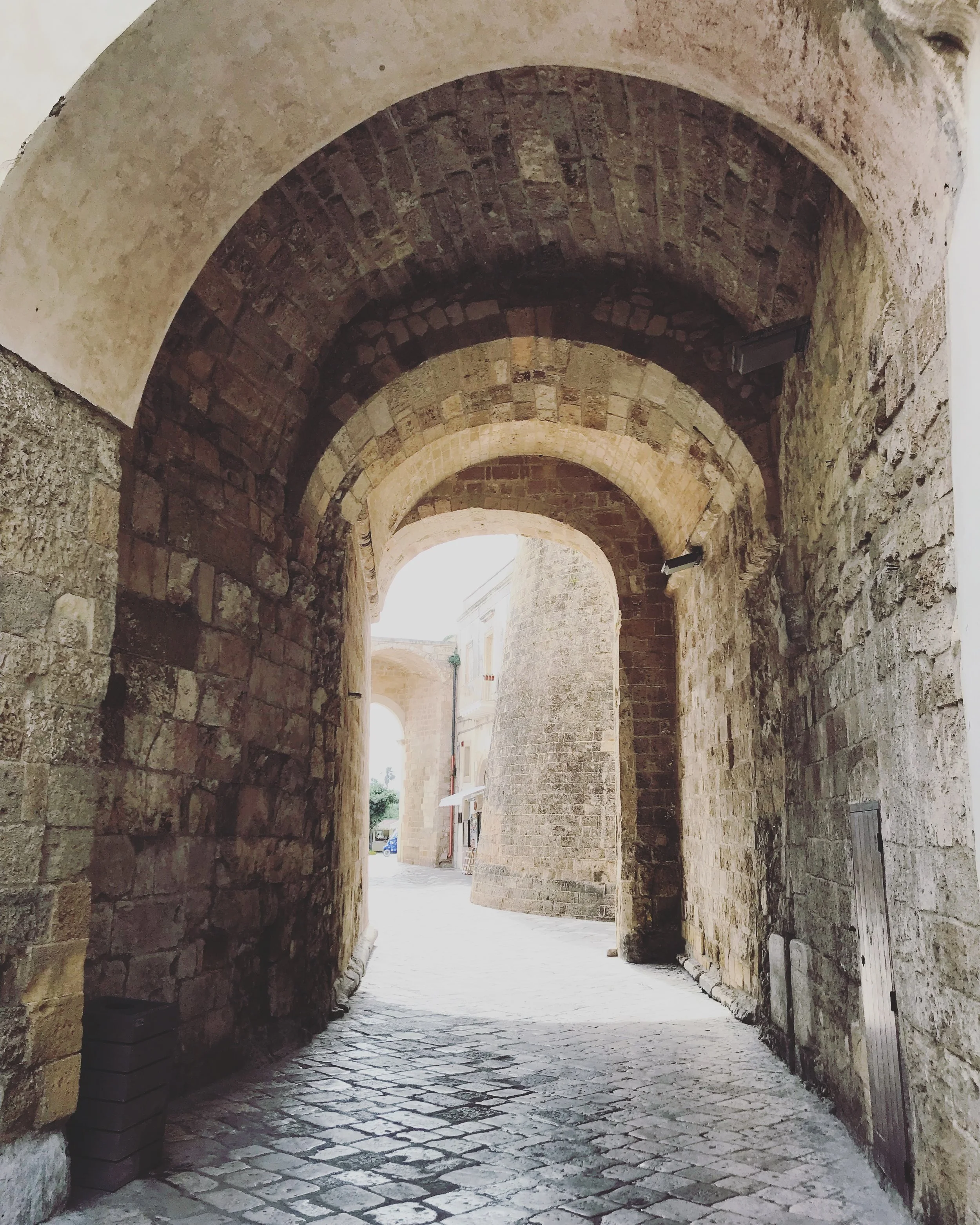light and dark in southern italy