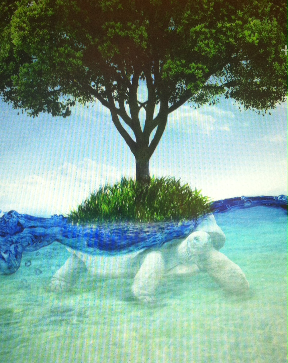 One of Angel's paintings