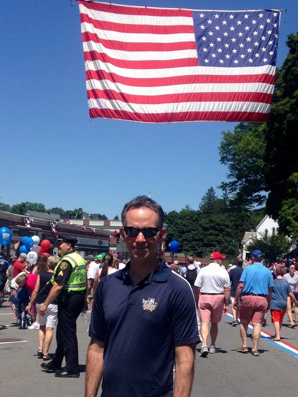 Andy Cooper-Leary would happily be put in a headlock by Michelle Obama. #barearms