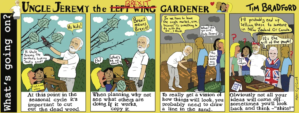 Uncle Jeremy the Brexit gardener - 25/07/17
