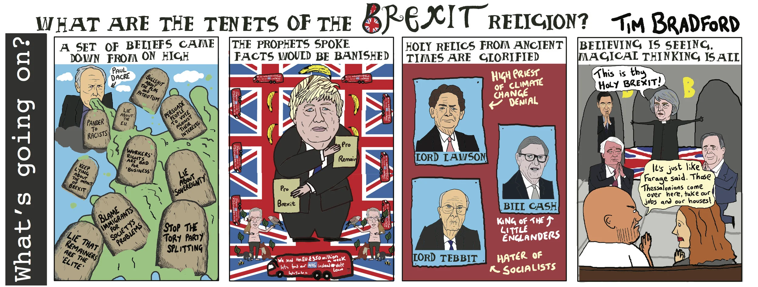 What are the tenets of the Brexit religion? 27/02/18