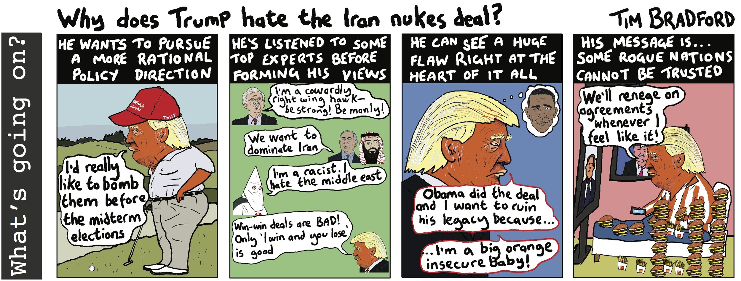 Why does Trump hate the Iran nukes deal? - 08/05/2018