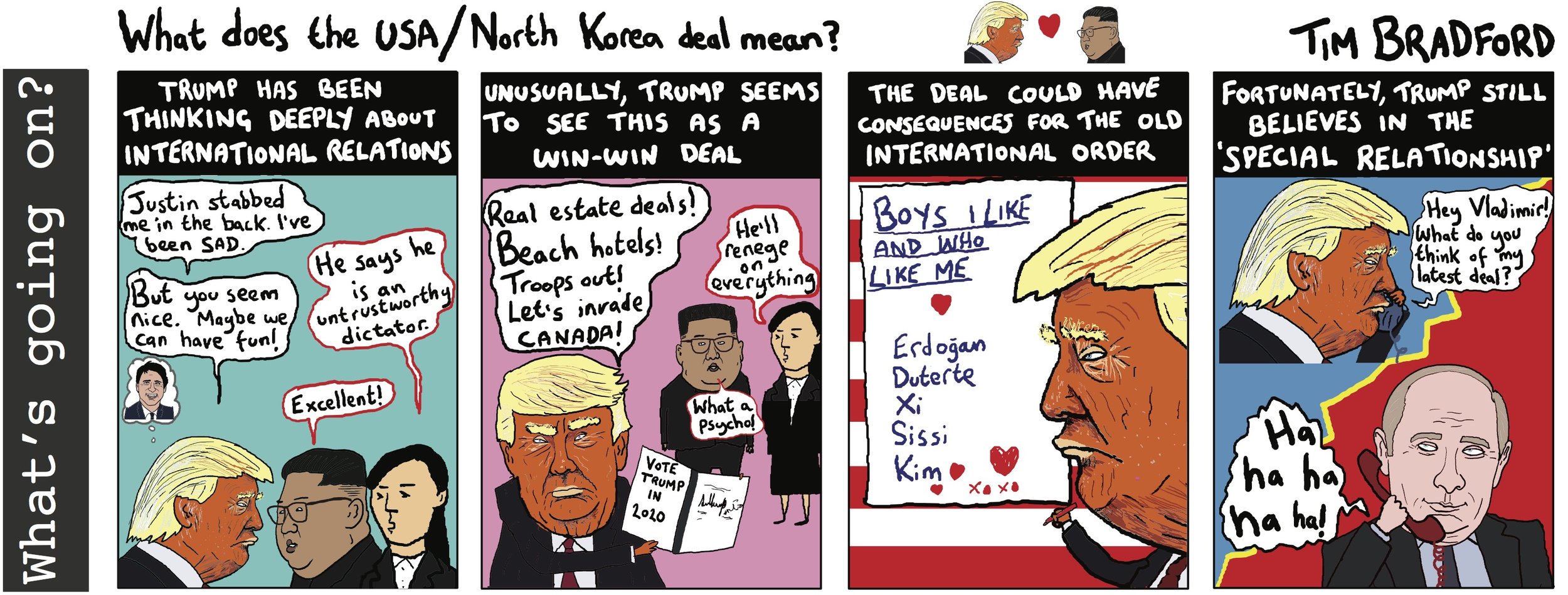 What does the USA/North Korea deal mean? - 13/06/2018