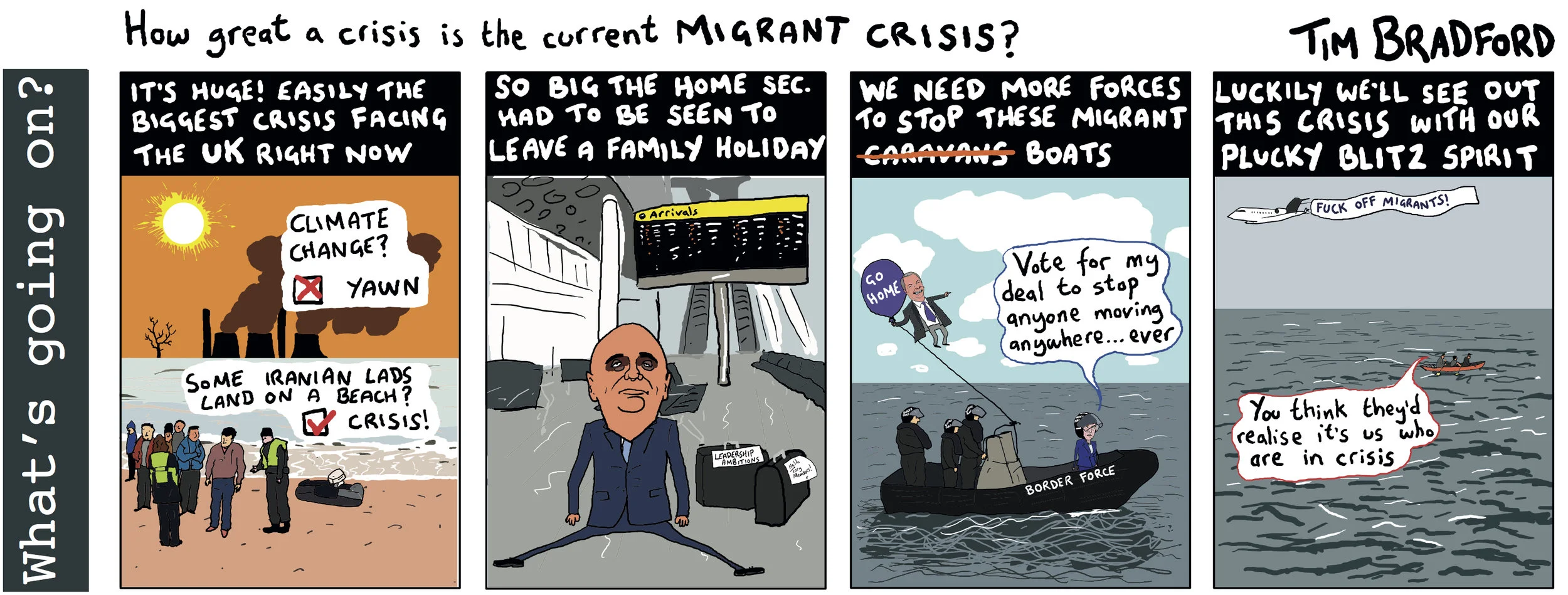 How great a crisis is the current MIGRANT CRISIS? - 31/12/2018