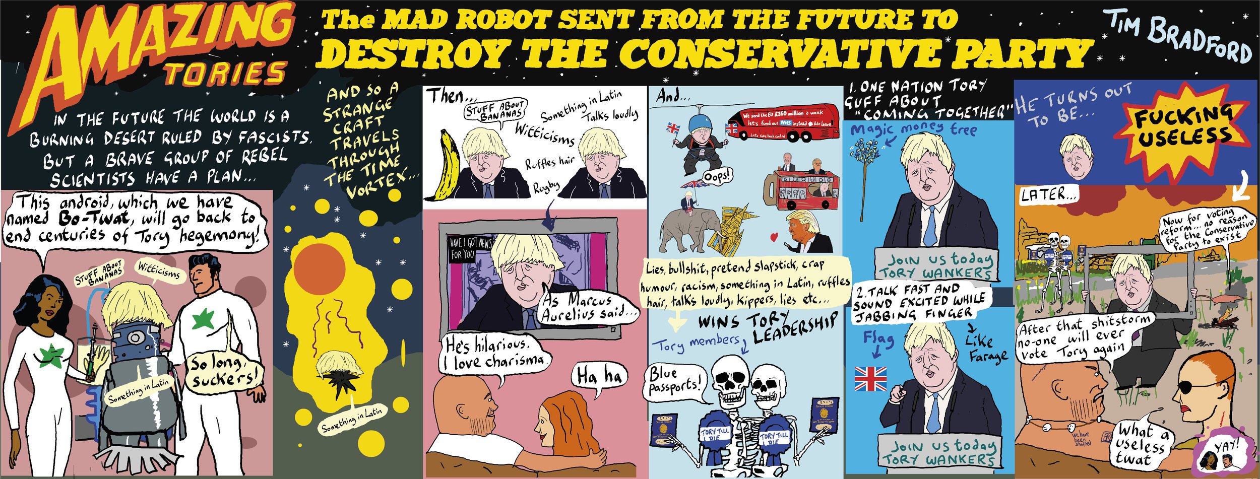 The Mad Robot Sent From The Future To Destroy The Conservative Party - 23/07/19