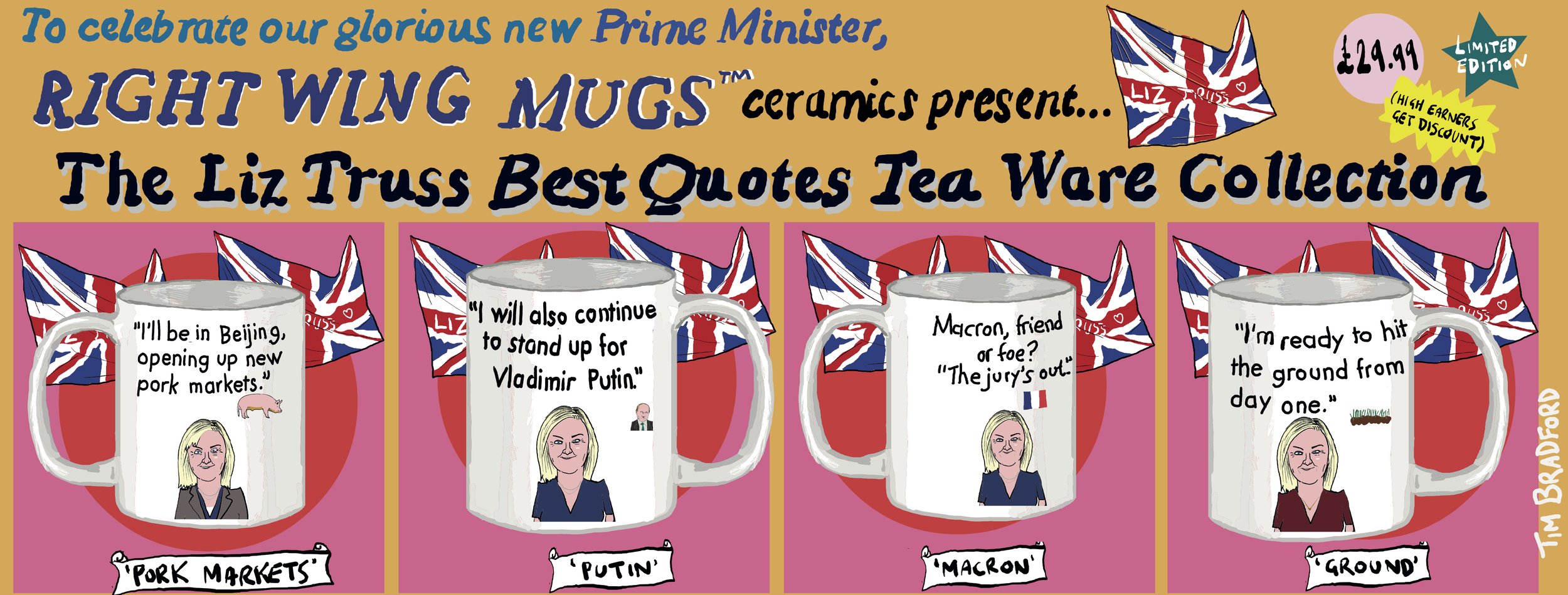 Liz Truss right wing mugs - 05/09/2022