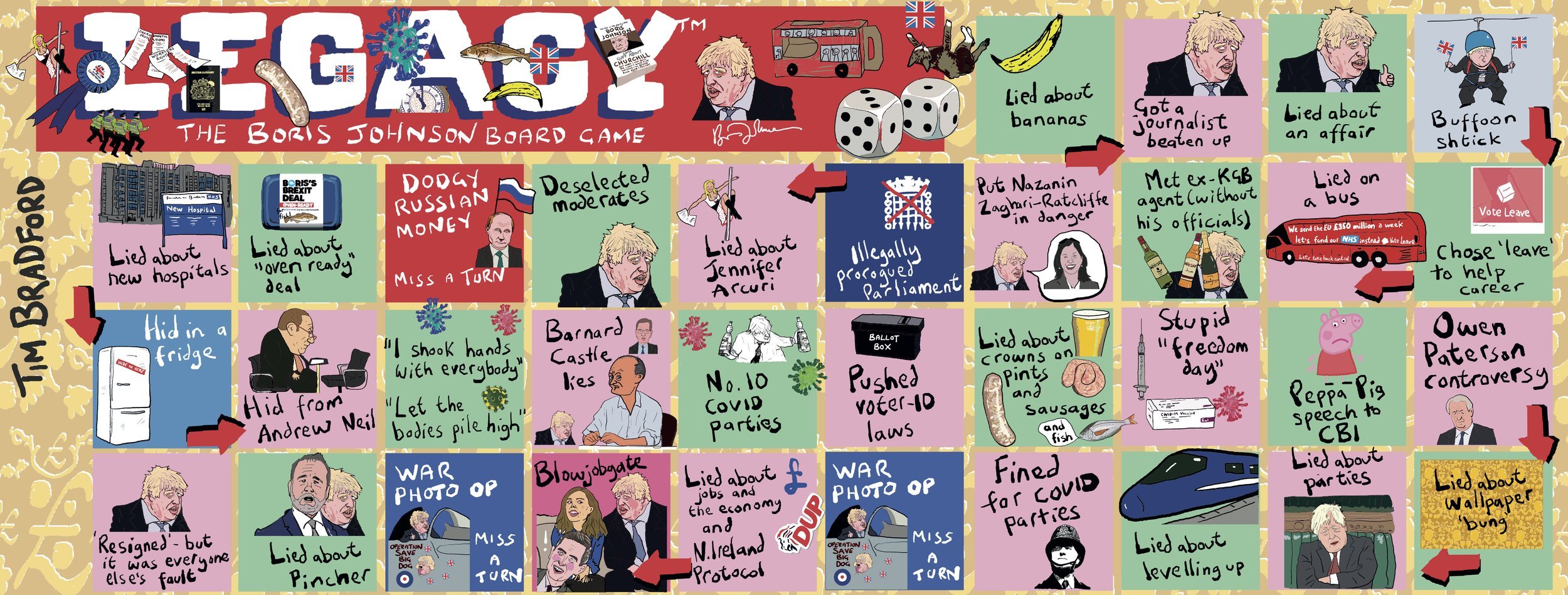 Legacy: the Boris Johnson board game - 08/07/2022