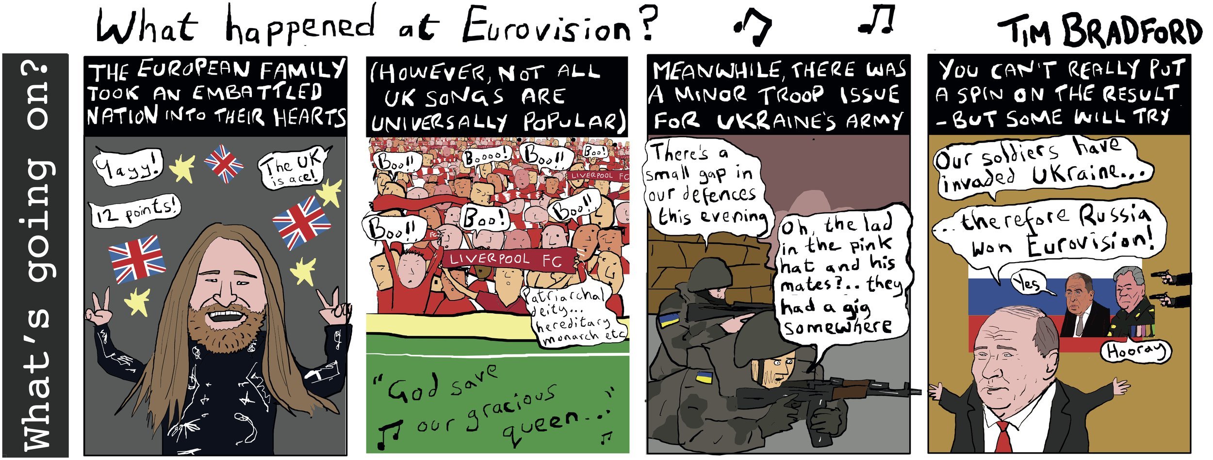 What happened at Eurovision? - 16/05/2022