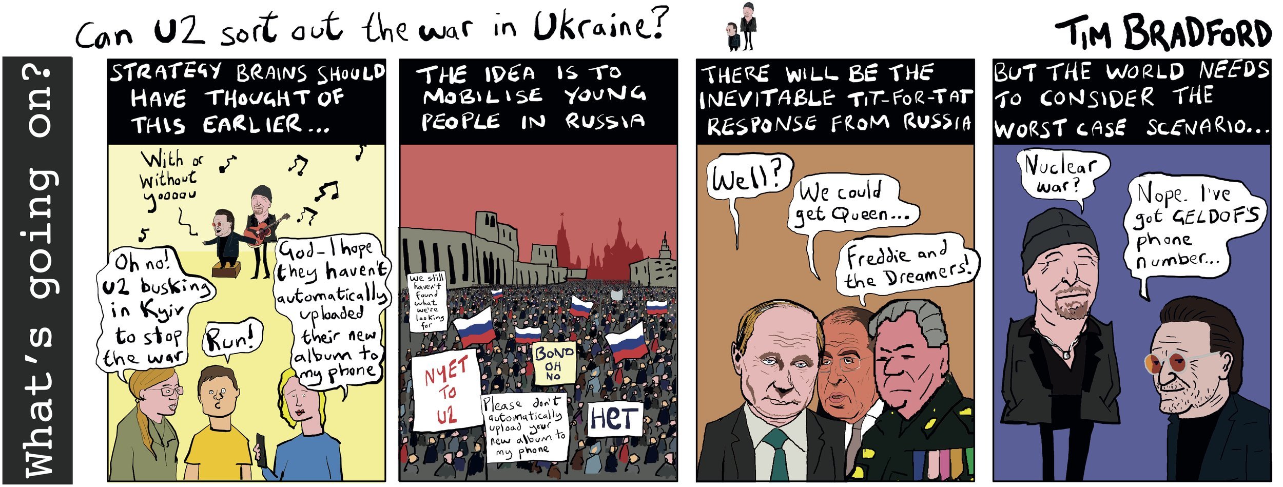 Can U2 sort out the war in Ukraine? - 09/05/2022