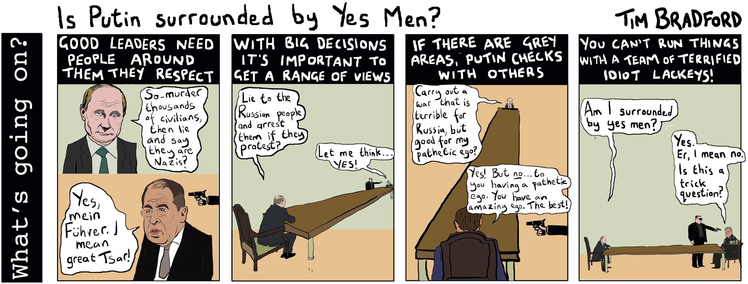 Is Putin surrounded by Yes Men? - 14/03/2022