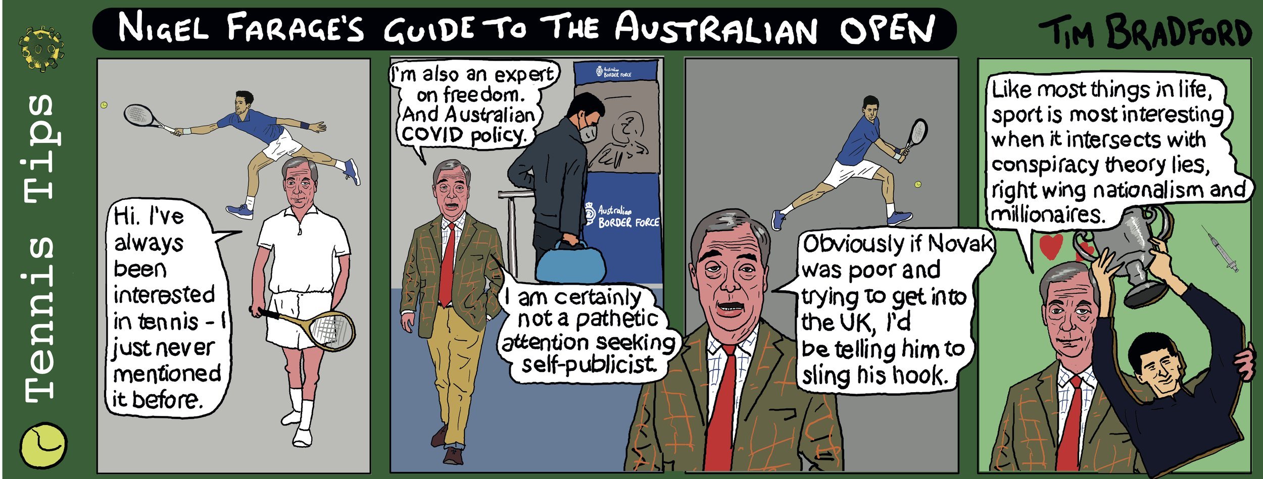 Nigel Farage's Guide to the Australian Open - 10/01/2022