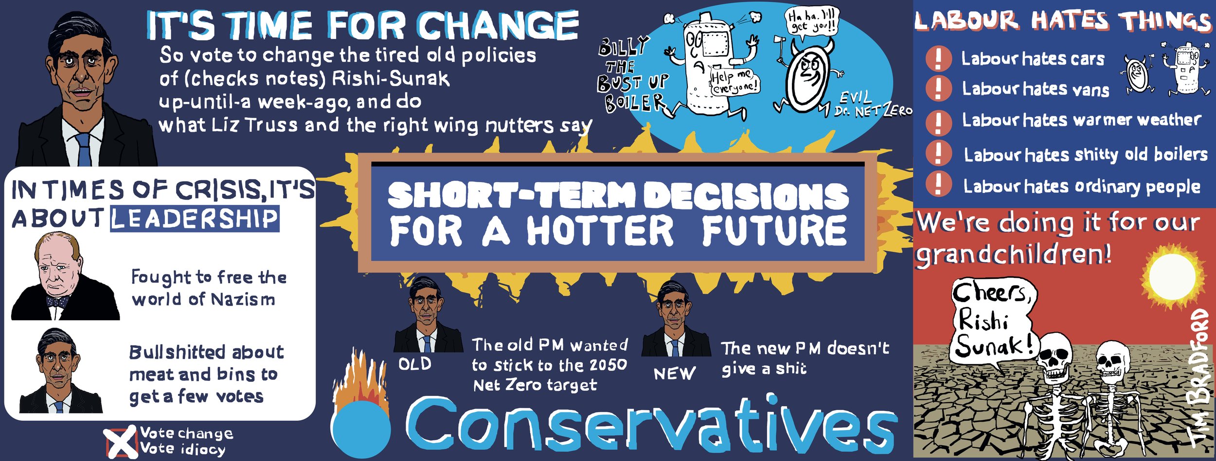Tory election leaflet - 25/09/2023