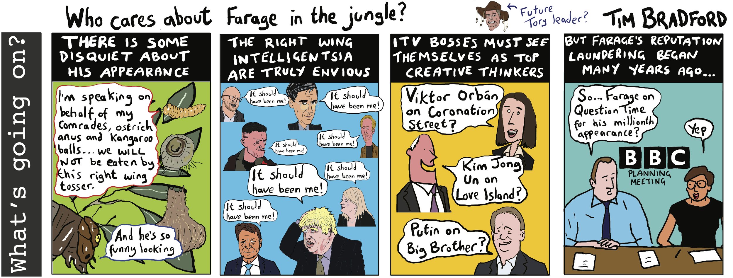 Who cares about Farage in the jungle? - 27/11/2023