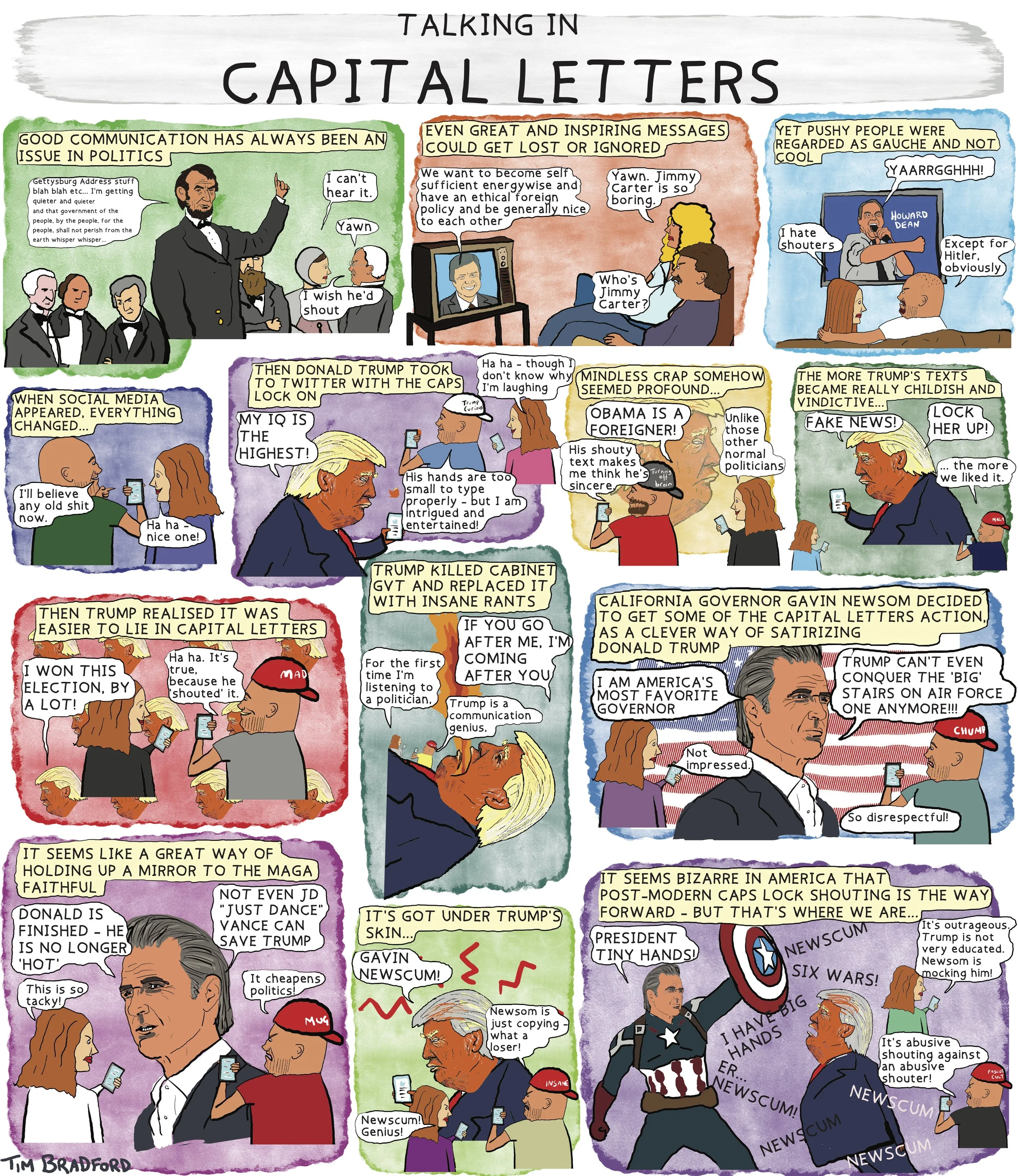 TALKING IN CAPITAL LETTERS - 22/08/2025