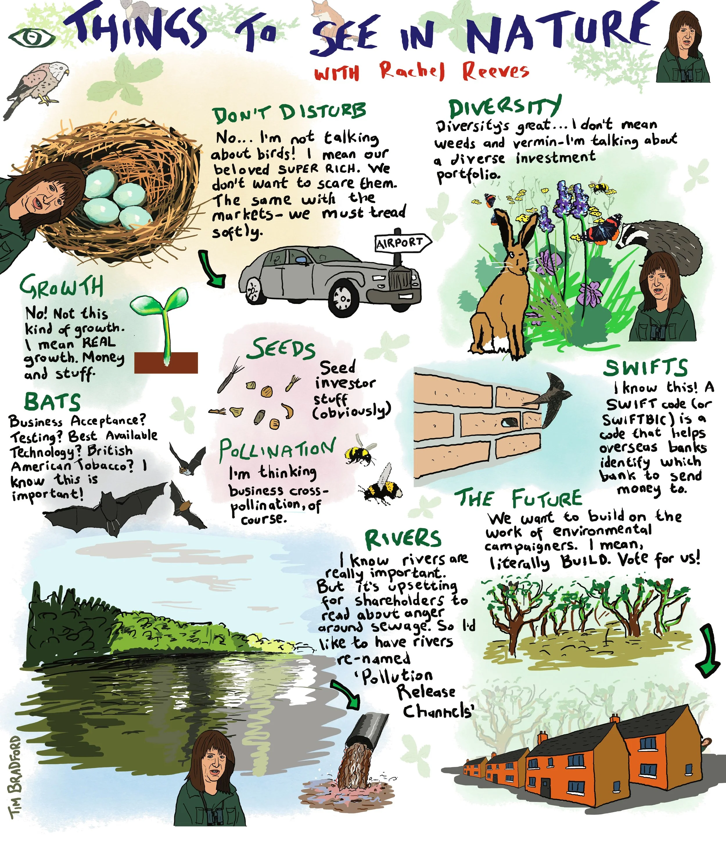 Rachel Reeves - things to see in nature - 18/11/2025